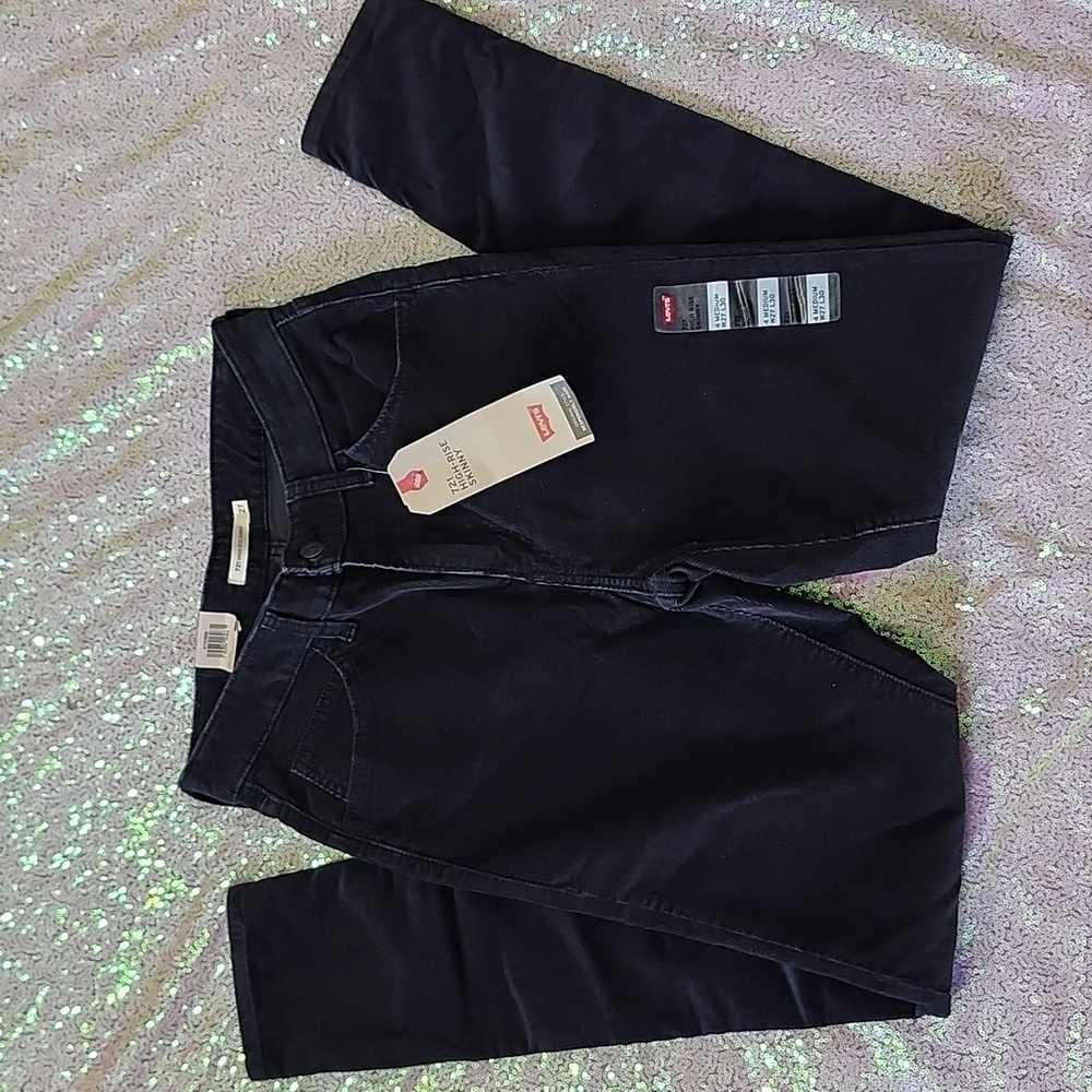 LEVI'S 721 High Rise Skinny NWT Gray Corduroy!!